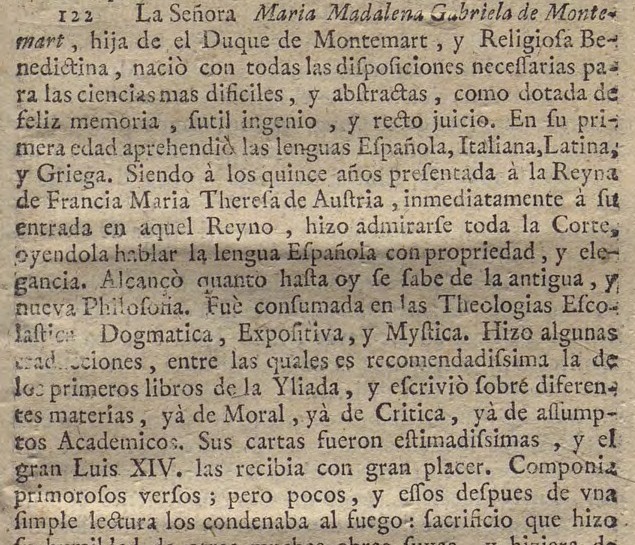 Recorte de Feijoo: abadesa de Fontevrault (C003)