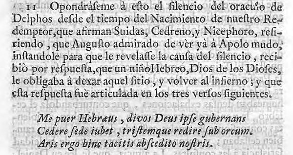 Recorte de Feijoo: el oráculo de Delfos (O471)